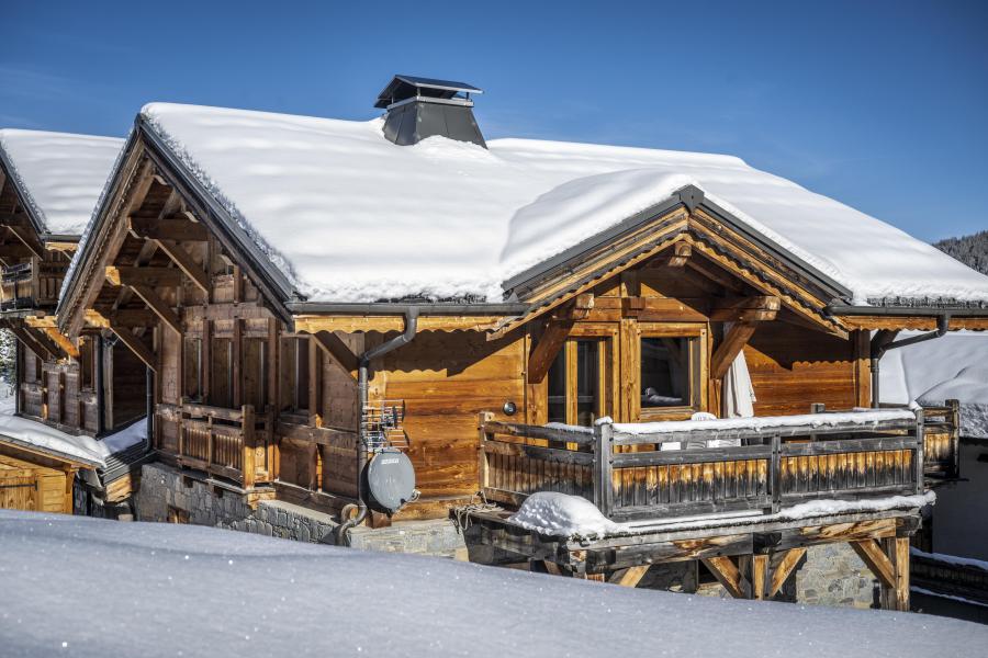 Rent in ski resort 5 room triplex semi-detached chalet 9 people (Pierra Menta 1) - Chalets du Cocoon - La Plagne - Winter outside