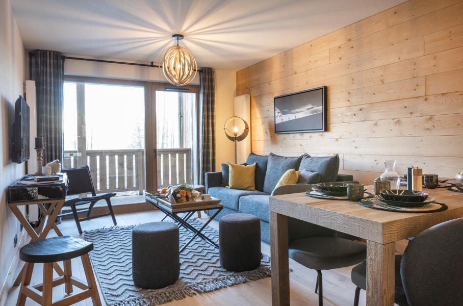 Rent in ski resort Daddy Pool Terresens Le Snoroc - La Plagne - Living room