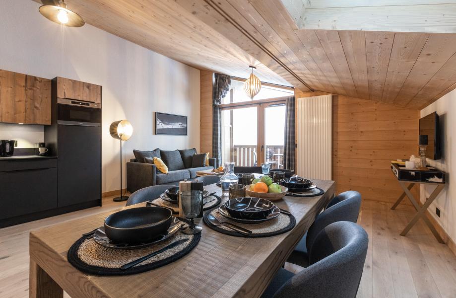 Rent in ski resort Daddy Pool Terresens Le Snoroc - La Plagne - Living room