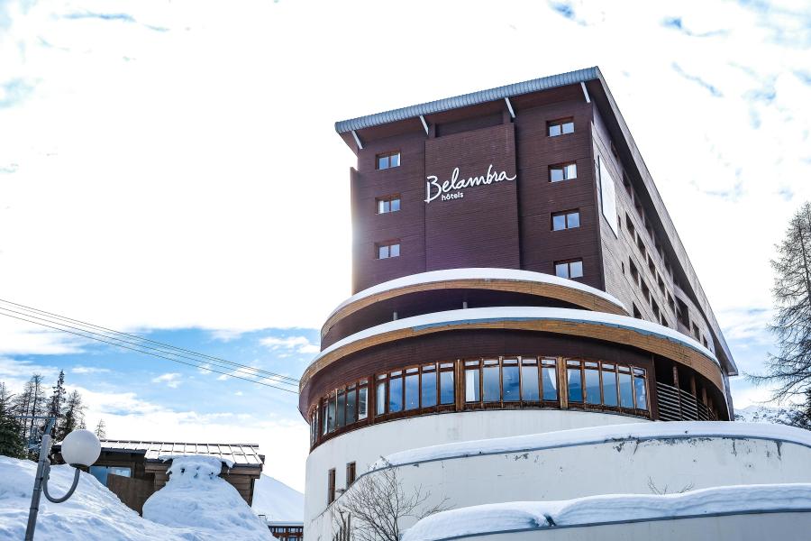 Ski verhuur Hôtel Belambra Club Le Terra Nova - La Plagne - Buiten winter