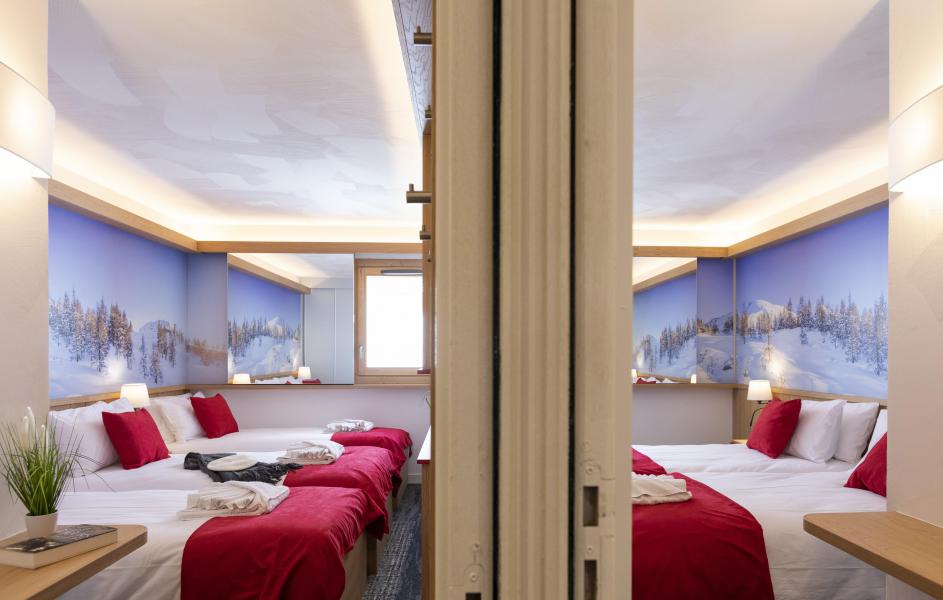 Rent in ski resort Hôtel Club MMV Plagne 2000 - La Plagne - Bedroom