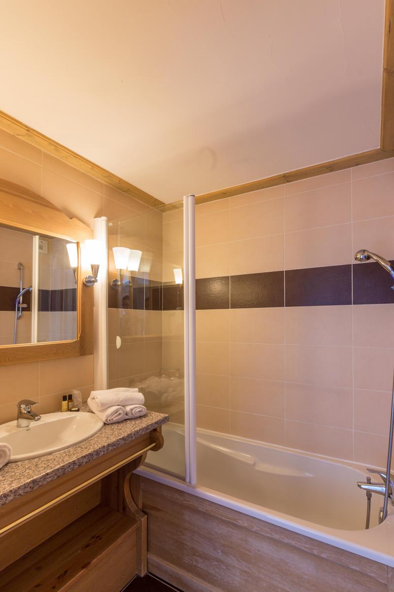 Skiverleih Hôtel Vancouver - La Plagne - Badezimmer