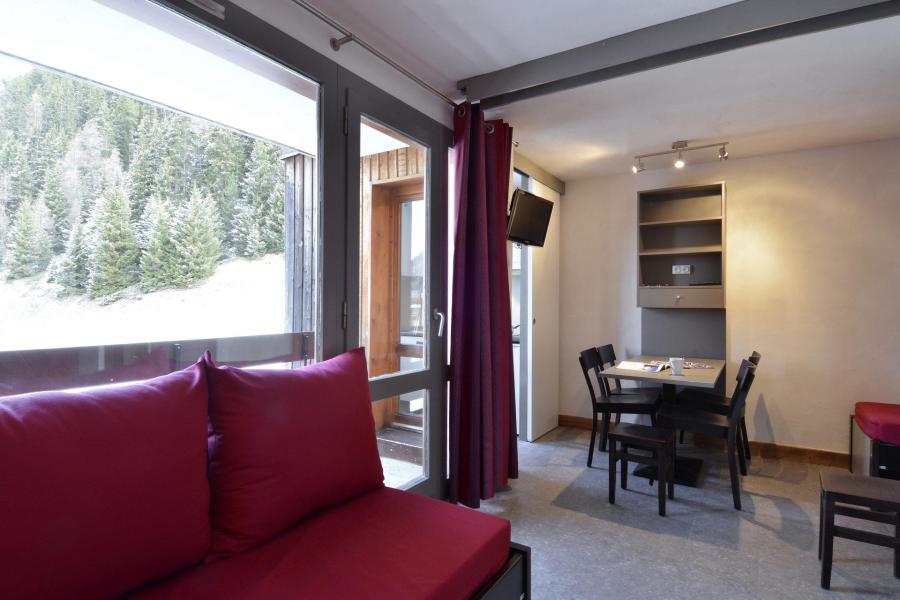 Ski verhuur Studio 4 personen (220) - La Résidence 3000 - La Plagne - Woonkamer