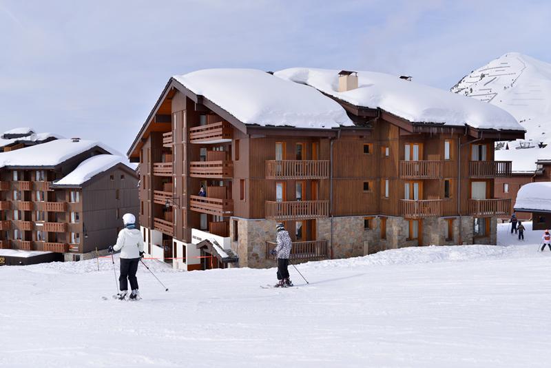 Location au ski La Résidence Aigue-Marine - La Plagne - Extérieur hiver