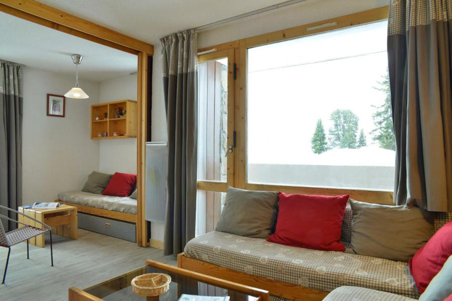 Ski verhuur Appartement 2 kamers 6 personen (123) - La Résidence Aigue-Marine - La Plagne - Woonkamer
