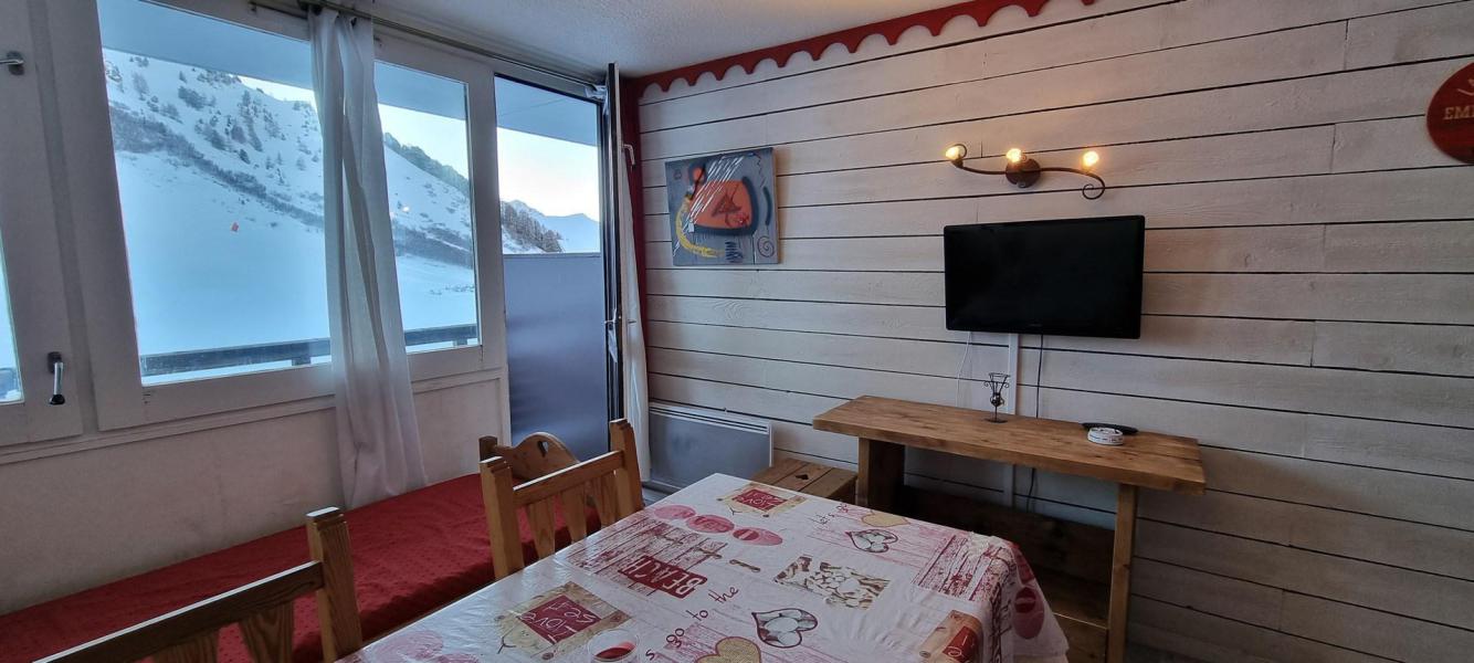 Ski verhuur Studio cabine 4 personen (N37) - La Résidence Aime 2000 Chamois - La Plagne - Woonkamer