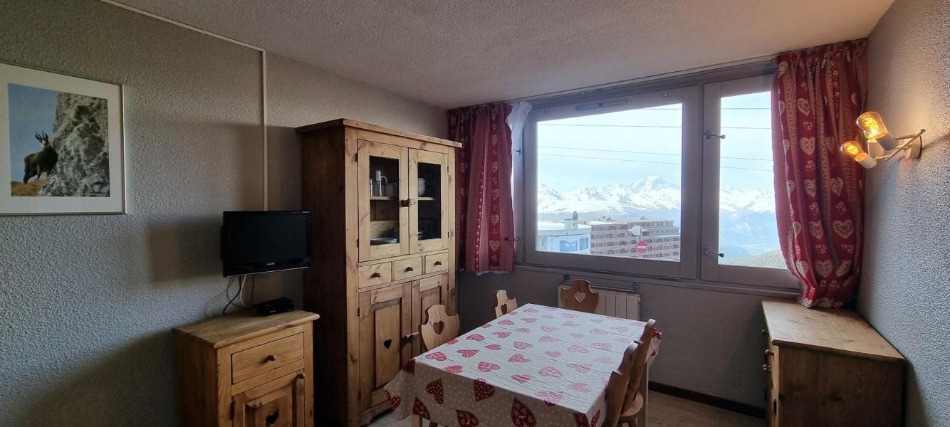 Ski verhuur Appartement 2 kamers 5 personen (C129) - La Résidence Aime 2000 le Zénith - La Plagne - Woonkamer