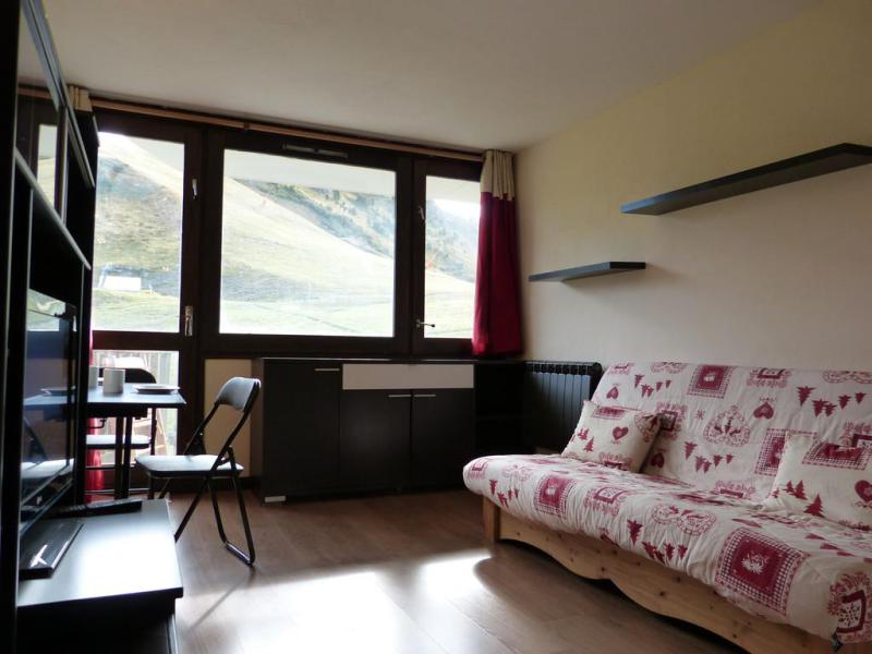 Rent in ski resort Studio sleeping corner 4 people (H29) - La Résidence Aime 2000 le Zénith - La Plagne - Living room