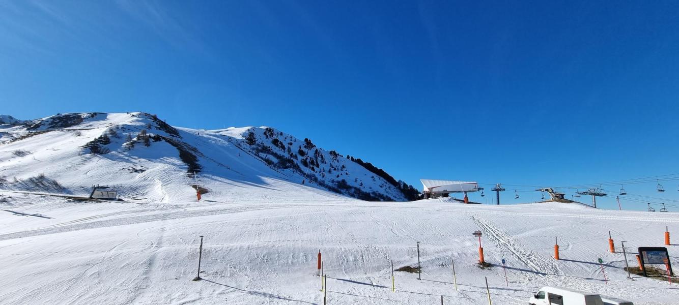 Location au ski Studio 4 personnes (I39) - La Résidence Aime 2000 - le Zodiac - La Plagne - Extérieur hiver
