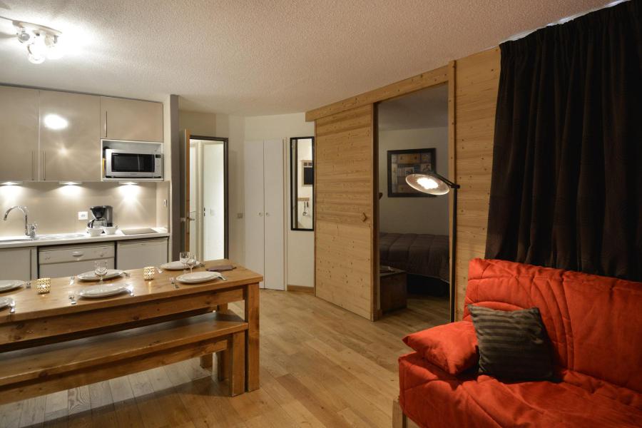 Аренда на лыжном курорте Апартаменты 3 комнат 6 чел. (105) - La Résidence Andromède - La Plagne - Салон