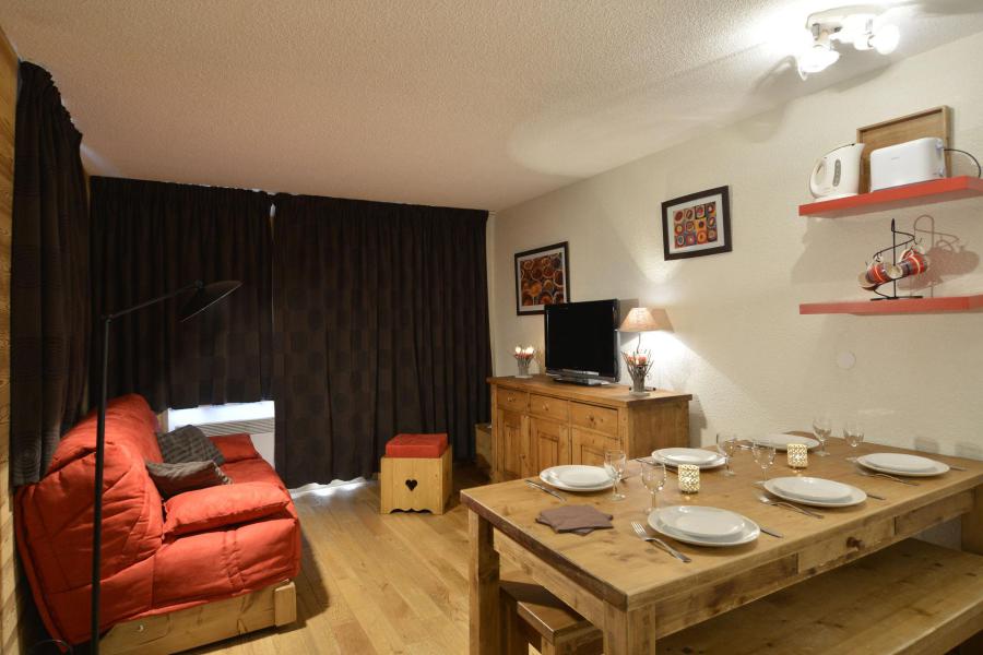 Skiverleih 3-Zimmer-Appartment für 6 Personen (105) - La Résidence Andromède - La Plagne - Wohnzimmer