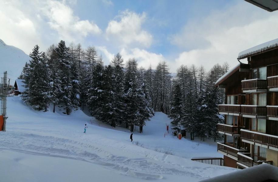 Vacances en montagne Studio 4 personnes (108) - La Résidence Aollets - La Plagne - Extérieur hiver