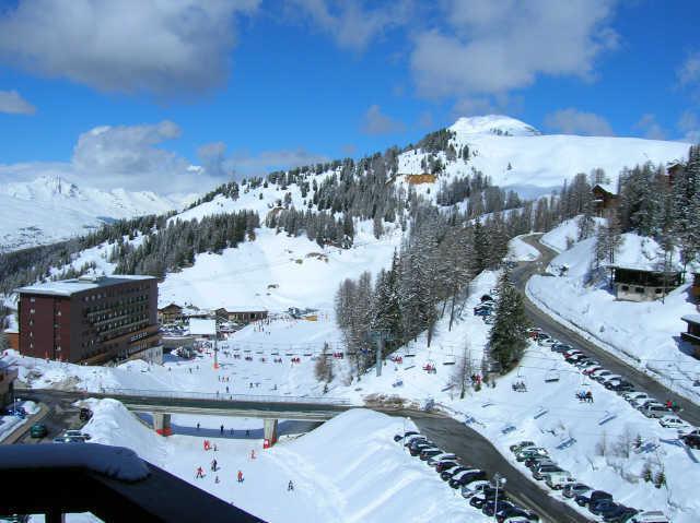 Location au ski Studio 2 personnes (813) - La Résidence France - La Plagne - Extérieur hiver