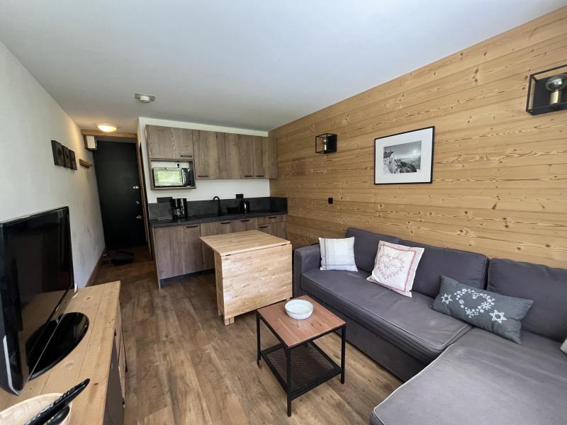 Ski verhuur Studio 2 personen (240) - La Résidence France - La Plagne - Woonkamer