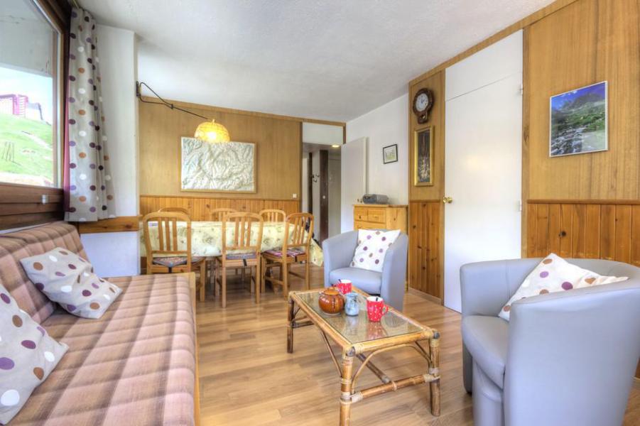 Ski verhuur Appartement 3 kamers 7 personen (304) - La Résidence l'Aconcagua - La Plagne - Woonkamer