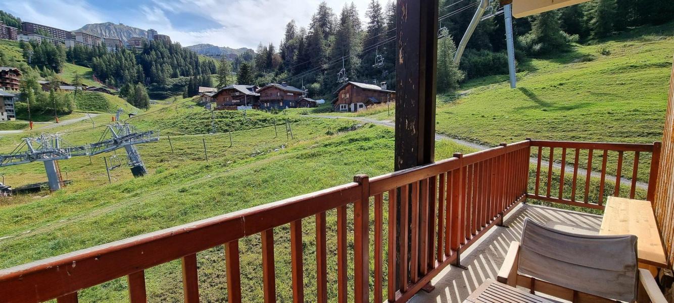 Skiverleih 4 Zimmer Maisonettewohnung für 6 Personen (28) - La Résidence l'Avenir 1800 - La Plagne - Balkon