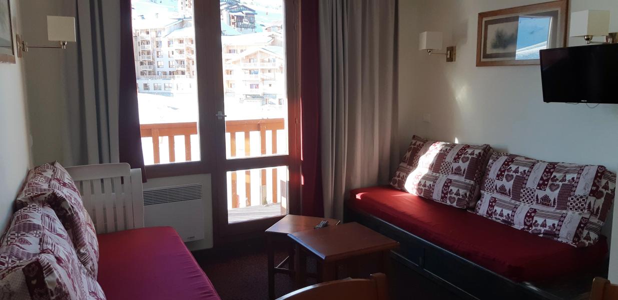 Ski verhuur Appartement 2 kamers 5 personen (510) - La Résidence le Mont Soleil B - La Plagne - Woonkamer