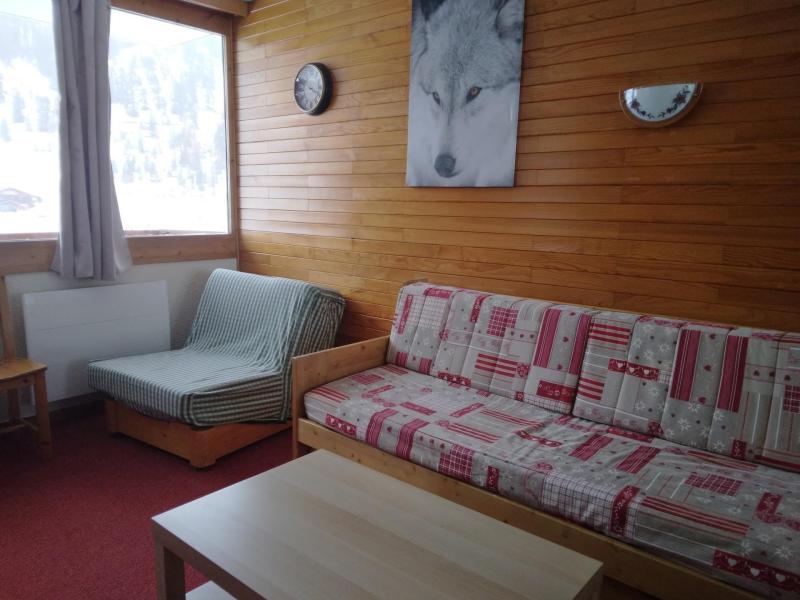 Ski verhuur Appartement 2 kamers 5 personen (519) - La Résidence les Glaciers - La Plagne - Woonkamer