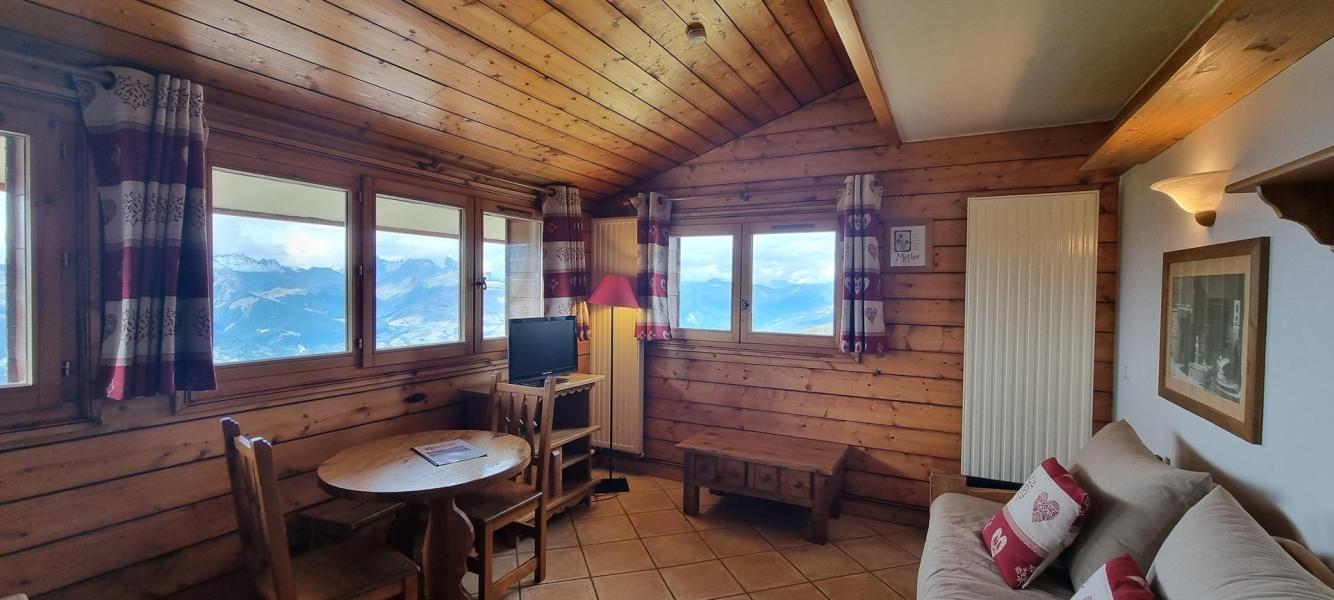 Skiverleih Studio für 2 Personen (B63) - La Résidence les Hauts Bois - La Plagne - Wohnzimmer