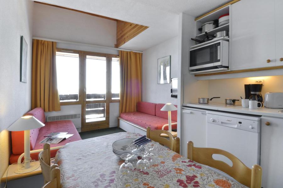 Skiverleih 3-Zimmer-Appartment für 6 Personen (515) - La Résidence Licorne - La Plagne - Wohnzimmer