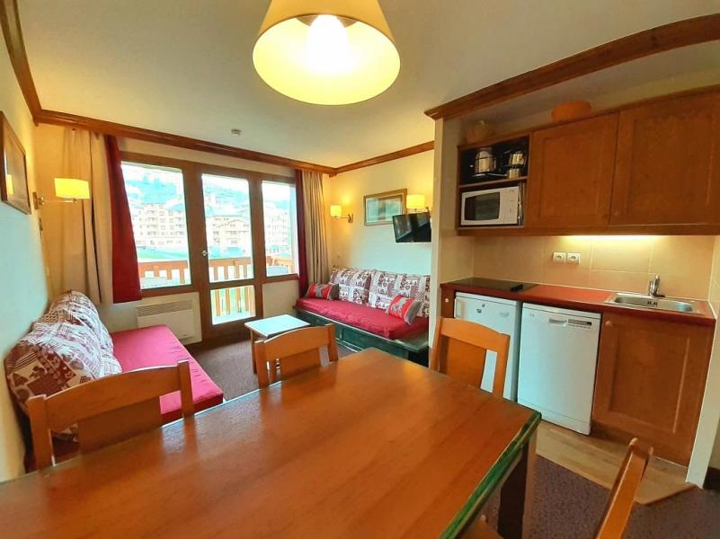 Ski verhuur Appartement 2 kamers 5 personen (510) - La Résidence Mont Soleil B - La Plagne - Woonkamer