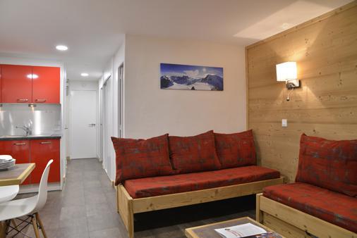 Аренда на лыжном курорте Апартаменты 2 комнат 5 чел. (907) - La Résidence St Jacques - La Plagne - внутри
