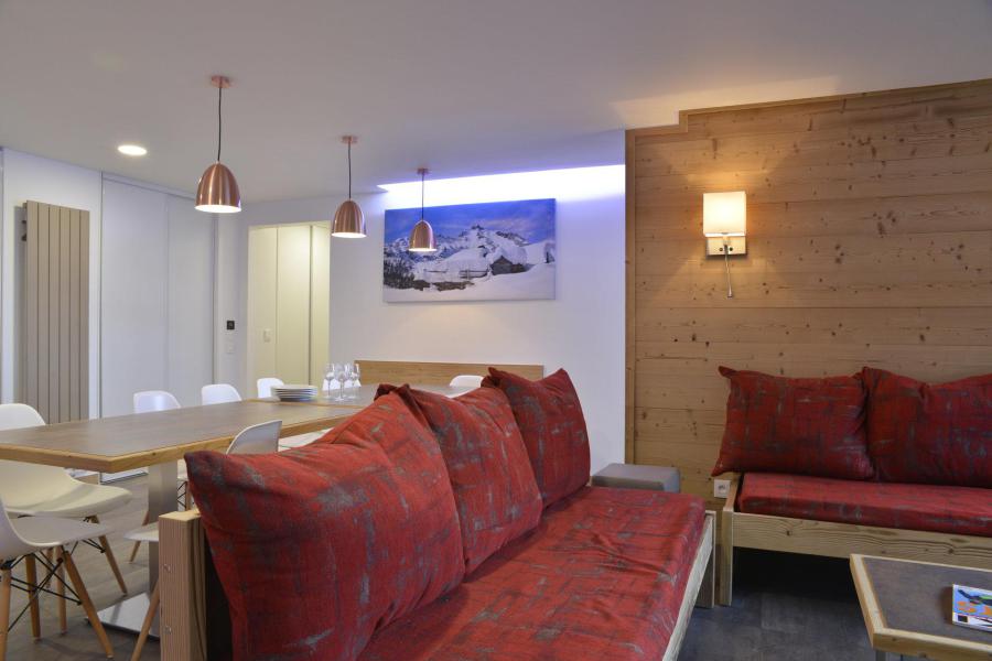 Ski verhuur Appartement 5 kamers 11 personen (202) - La Résidence St Jacques - La Plagne - Woonkamer