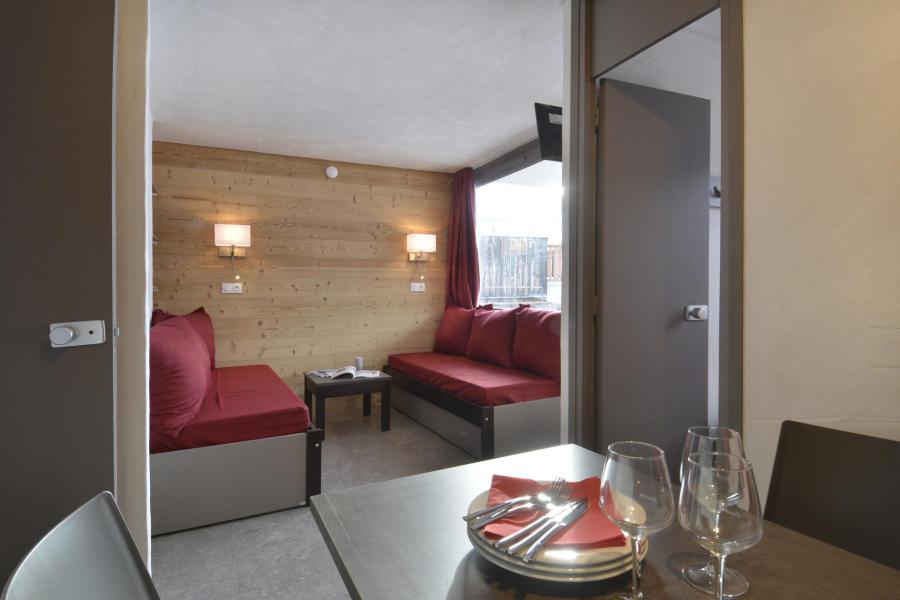 Ski verhuur Appartement 2 kamers 4 personen (84) - La Résidence St Jacques B - La Plagne - Woonkamer