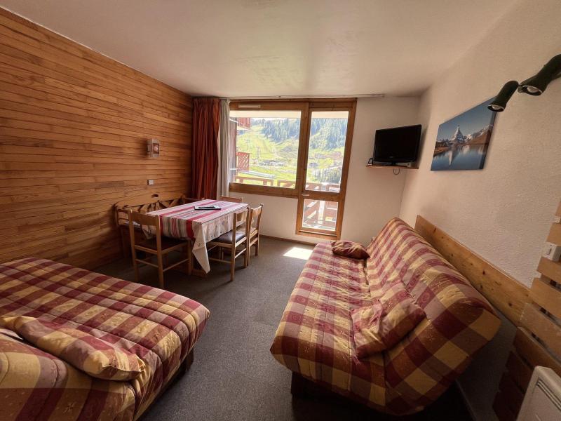 Ski verhuur Appartement 2 kamers 5 personen (25) - La Résidence St Jacques B - La Plagne - Woonkamer