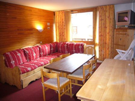 Ski verhuur Appartement 3 kamers 8 personen (6) - La Résidence St Jacques B - La Plagne - Woonkamer