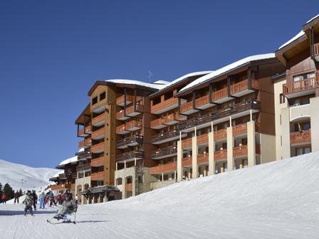 Аренда на лыжном курорте Апартаменты 2 комнат 5 чел. (510) - La Résidence Themis - La Plagne - зимой под открытым небом