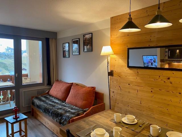 Skiverleih 2-Zimmer-Appartment für 5 Personen (216) - La Résidence Themis - La Plagne - Wohnzimmer