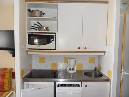 Alquiler al esquí Apartamento 2 piezas para 5 personas (510) - La Résidence Themis - La Plagne - Kitchenette