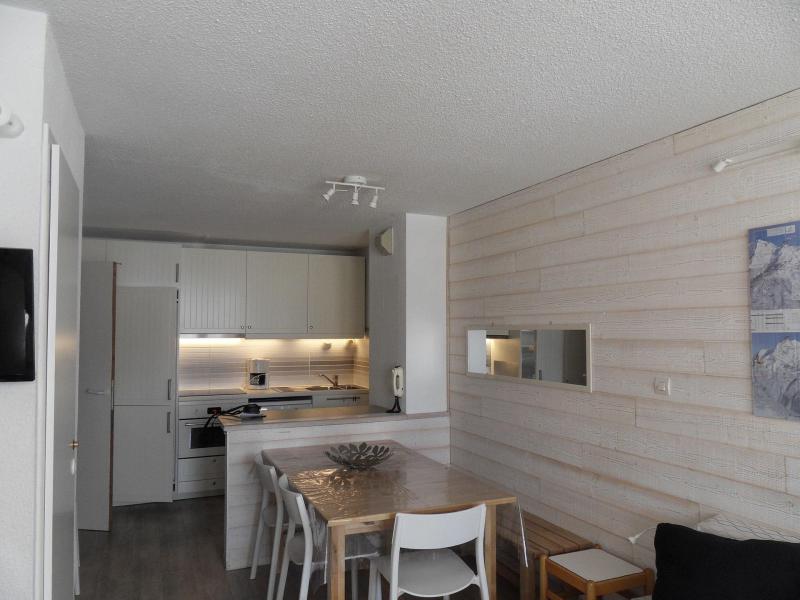 Ski verhuur Appartement 2 kamers 6 personen (6) - La Résidence Themis - La Plagne - Woonkamer