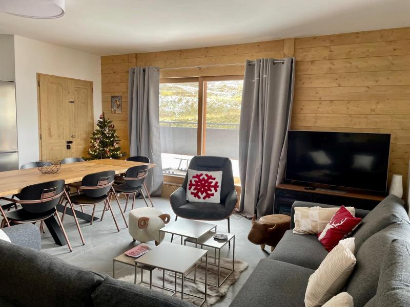 Skiverleih 4-Zimmer-Appartment für 10 Personen (22C) - Le Manaka - La Plagne - Wohnzimmer