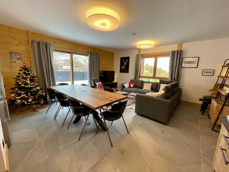 Skiverleih 4-Zimmer-Appartment für 10 Personen (22C) - Le Manaka - La Plagne - Wohnzimmer