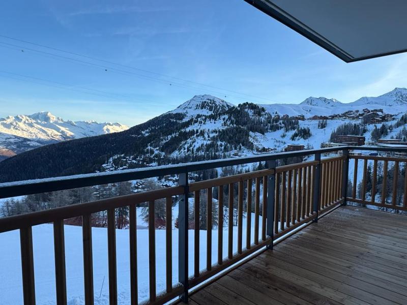 Skiverleih 4-Zimmer-Appartment für 6 Personen (16C) - Le Manaka - La Plagne - Terrasse