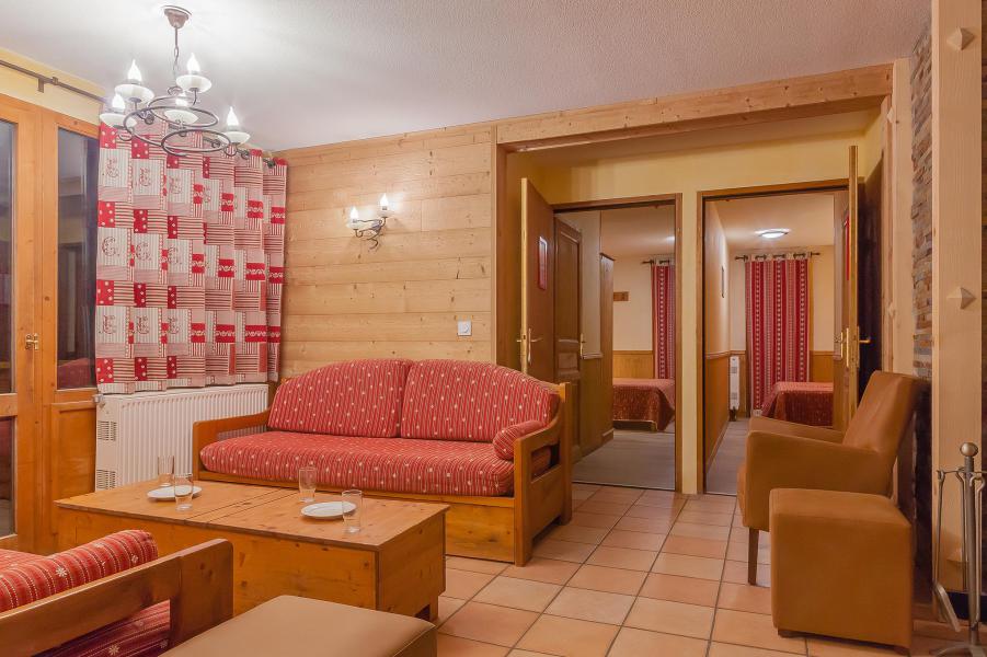 Ski verhuur Appartement 5 kamers 8-10 personen - Les Balcons de Belle Plagne - La Plagne - Sofa