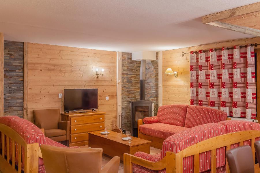 Ski verhuur Appartement 7 kamers 12-14 personen - Les Balcons de Belle Plagne - La Plagne - Sofa