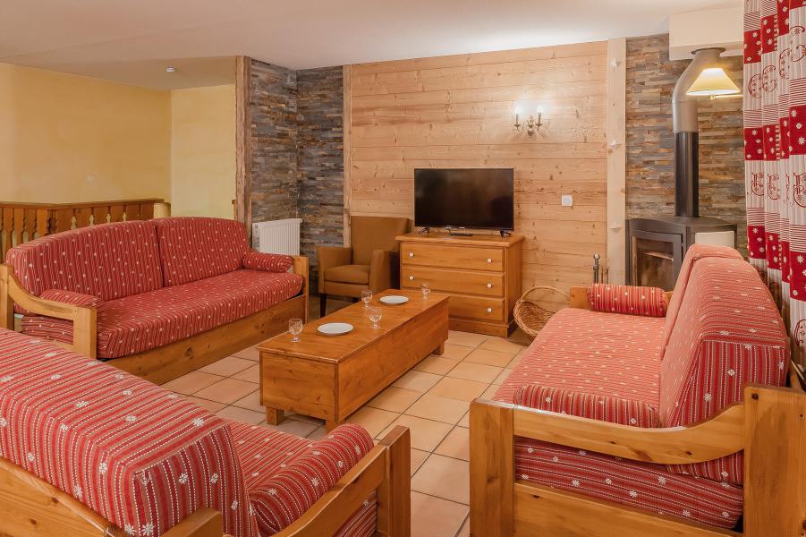 Ski verhuur Appartement 7 kamers 12-14 personen - Les Balcons de Belle Plagne - La Plagne - TV