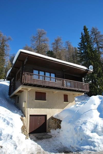 Location au ski Chalet 4 pièces 7 personnes (8) - Les Chalets de la Forêt - La Plagne - Extérieur hiver