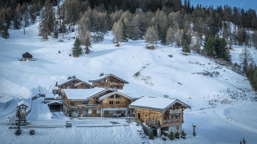 Rent in ski resort Les Chalets Du Cocoon - La Plagne - Winter outside