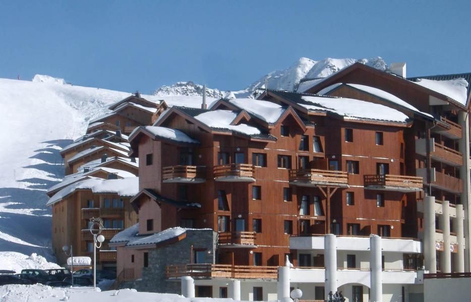 Location au ski Les Lodges des Alpages - La Plagne - Extérieur hiver