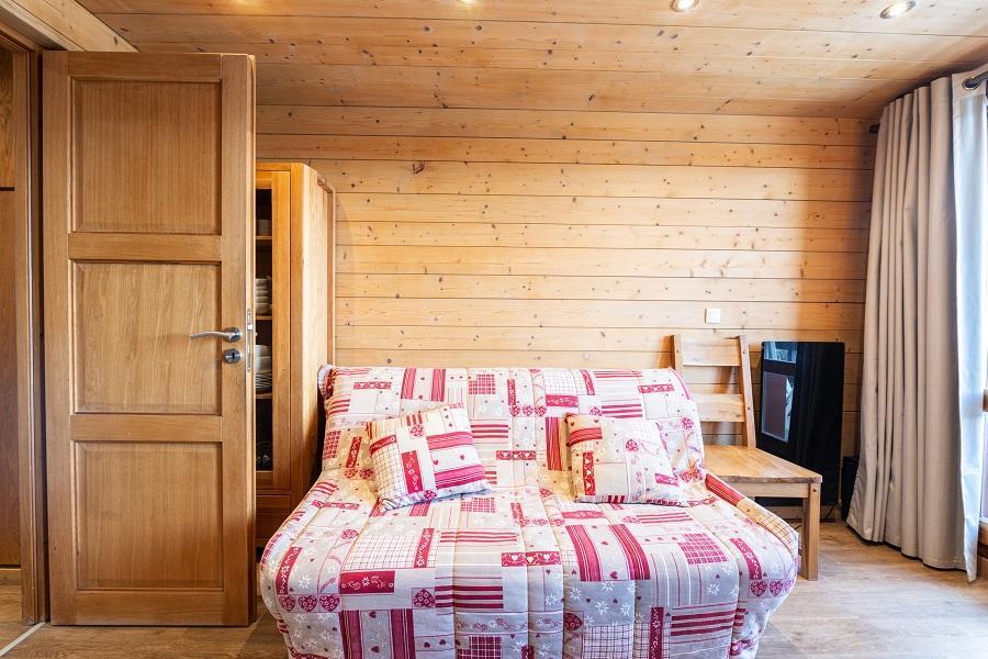 Ski verhuur Appartement 2 kamers 6 personen (319) - Quartz - La Plagne - Woonkamer