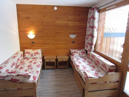 Rent in ski resort Studio 4 people (506) - Résidence 3000 - La Plagne - Sofa-bed