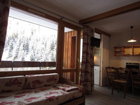 Location au ski Studio 4 personnes (506) - Résidence 3000 - La Plagne - Séjour