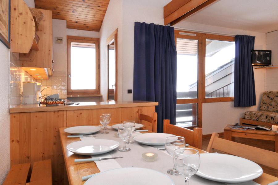 Rent in ski resort 3 room mezzanine apartment 7 people (420) - Résidence Agate - La Plagne - Living room