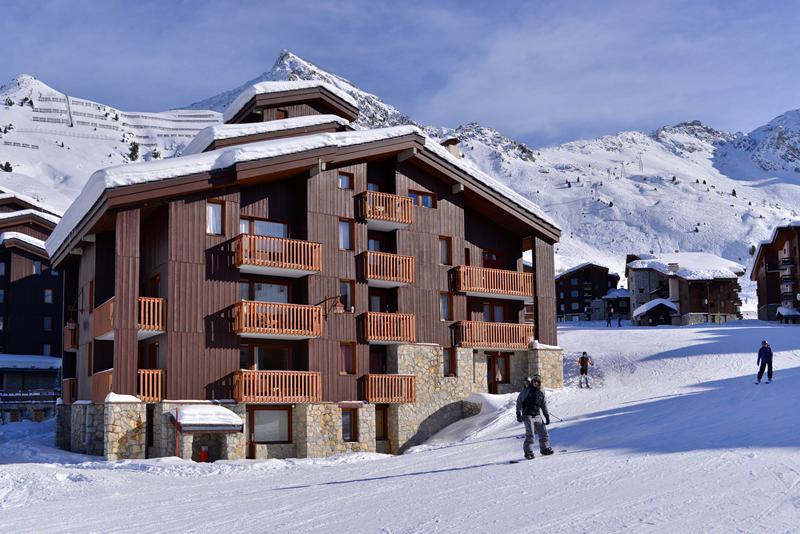 Location au ski Résidence Agate - La Plagne - Extérieur hiver