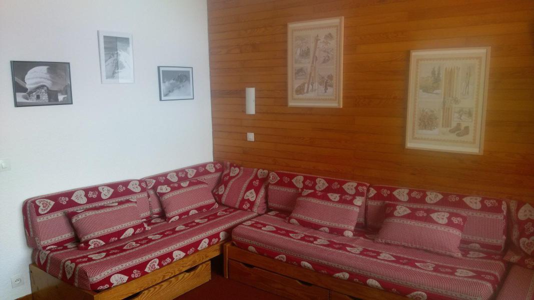 Ski verhuur Appartement 2 kamers 6 personen (324) - Résidence Agate - La Plagne - Woonkamer