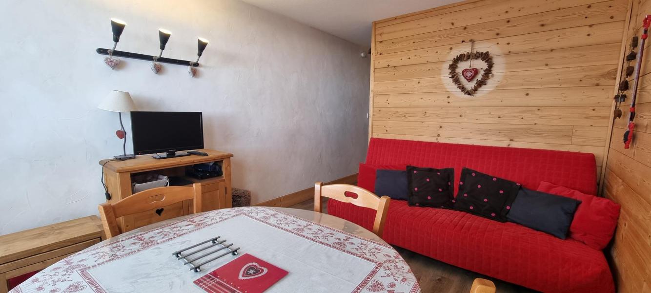 Ski verhuur Studio bergnis 4 personen (A2K119) - Résidence Aime 2000 - Flèche - La Plagne - Woonkamer